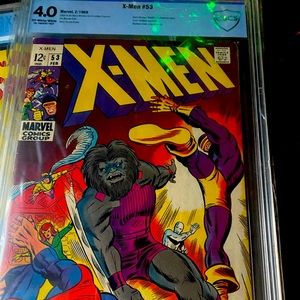 X-MEN 1969 MARVEL COMIC GROUP 12 CENTS !!